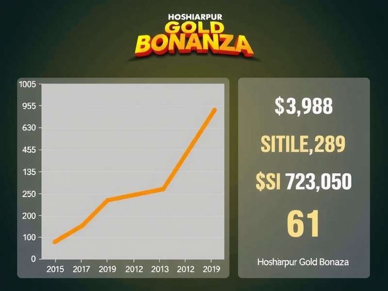 Download Statistics for Hoshiarpur Gold Bonanza in India Hoshiarpur Gold Bonanza Download Statistics